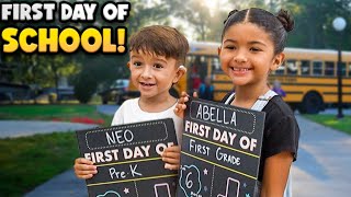 Our Kids First Day Of School!!!