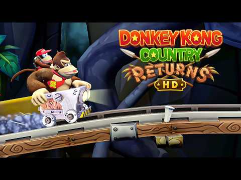 DONKEY KONG COUNTRY RETURNS HD - Início de Gameplay!!!