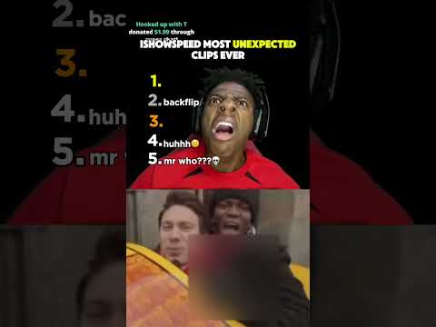 IShowSpeed Most Unexpected Clips Ever