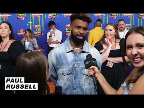 Paul Russell Talks Performing at the Kid's Choice Awards | Hollywire