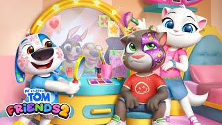 How To Take Care of the Friends 💙 My Talking Tom Friends 2 Gameplay