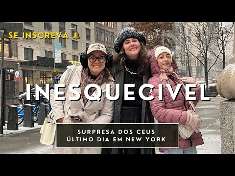 ELA CHOROU NO ÚLTIMO DIA EM NEW YORK