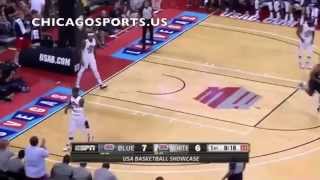 Derrick Rose dunk USA