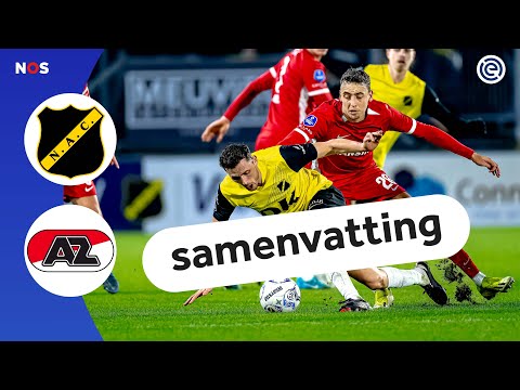 Opvallende goal & chaotische slotfase 🤯 | samenvatting NAC Breda - AZ