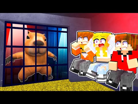 CAPYBARA ZAMKNĘŁA NAS W WIĘZIENIU w Minecraft!