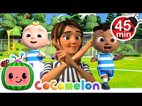 🏈Super Bowl? Super Ball! | Cocomelon 🍉 | Kids Learning Songs! |  Sing Along Nursery Rhymes 🎶