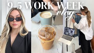 9-5 WORK WEEK IN MY LIFE as a social media manager 📸  come to work w/ me, client photoshoots + more!