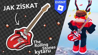 EVENT - Jak získat červenou kytaru od Rolling Stones 🎸