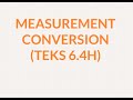 Measurement Conversions and Systems