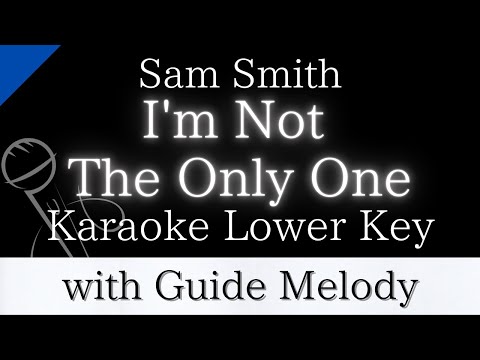 【Karaoke Instrumental】I’m Not The Only One / Sam Smith【Lower Key】【With Guide Meolody】
