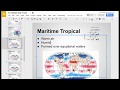 Characteristics of Air Masses