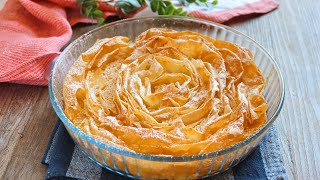 Tarta flor, receta muy fácil