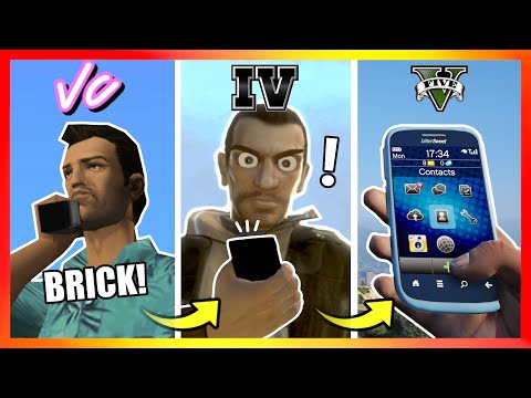 PHONES LOGIC in GTA Games! (GTA 3 → GTA 5)