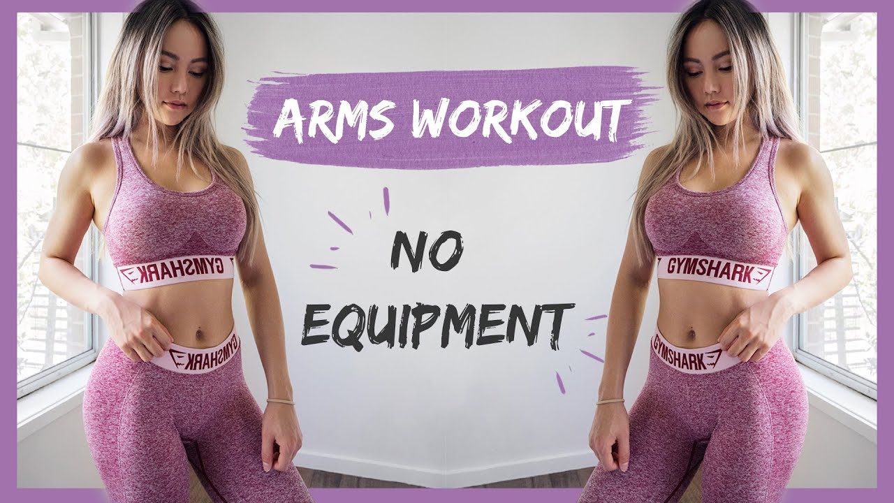 10 Min Toned Arms Workout NO PUSHUPS NO EQUIPMENT