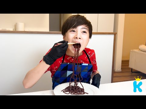 Remade chocolate 🍝 chocolate spaghetti 🍫