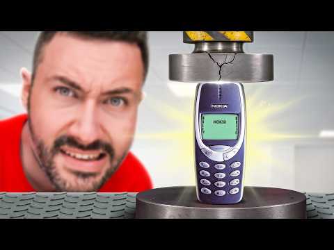 Je teste le téléphone incassable ! (crash test extrême Nokia 3310)