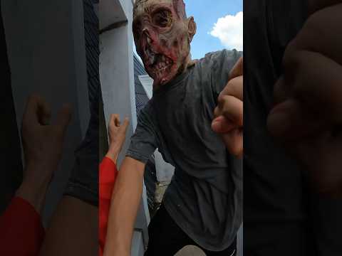 Parkour Money Heist 2 Vs Zombie - Escape Zombie Land POV Ep.7 ( Parkour POV Real Life ) #shorts
