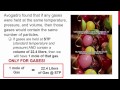 Avogadro's Law and Gas Volumes