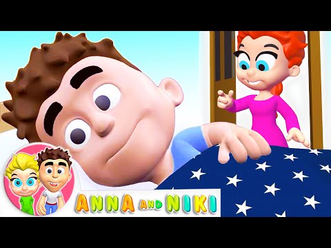Niki Can't Fall Asleep | Anna and Niki - Funny Story for Kids