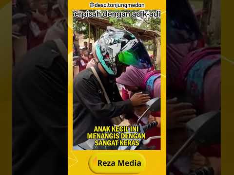 VIRAL SEORANG ANAK KECIL MENANGIS KERAS SAAT DITINGGAL PERGI OLEH MAHASISWA KKN