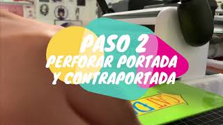 ¿Cómo ENCUADERNAR 📓 con la engargoladora THE CINCH HEIDI SWAPP 📒? ENCUADERNACIÓN libreta de espiral