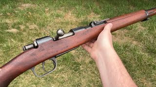 Japanese Type I Carcano POV firing