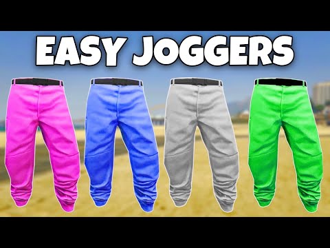 HOW TO GET ALL COLORED JOGGERS IN GTA 5 ONLINE 1.71! GTA 5 COLORED JOGGERS GLITCH! (PINK,GREEN,RED)