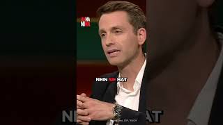 Der grüne Audretsch verteidigt bei Lanz Baerbocks "feministische Außenpolitik" als großen Wurf.