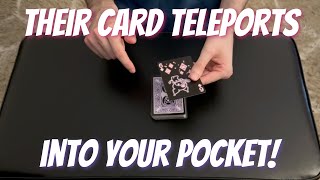 Card To Pocket | Impromptu Card Trick Tutorial