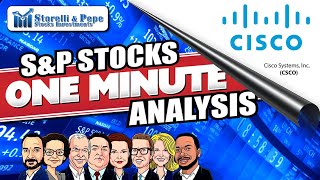 Cisco Systems Stock Analysis  -  S&P Stocks One Minute Analysis  | CSCO