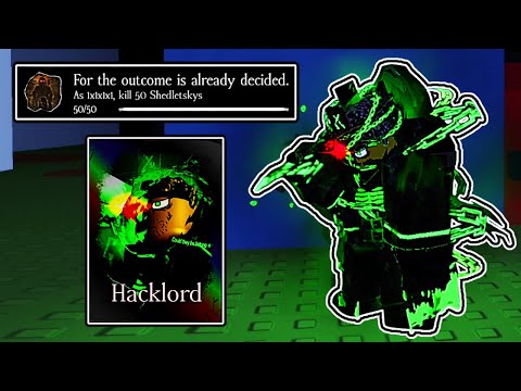 Forsaken - How To Get HACKLORD SHEDLETSKY 1X1X1X1 SKIN! (Achievement) [ROBLOX]
