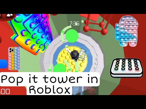 Fidget toys tower of hell in Roblox