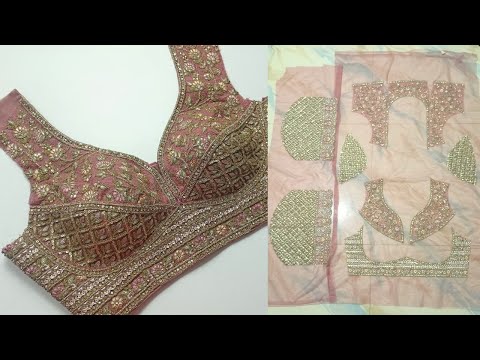 Latest Bridal Blouse Cutting and Stitching | Bridal lehenga Blouse Cutting and Stitching | Bridal