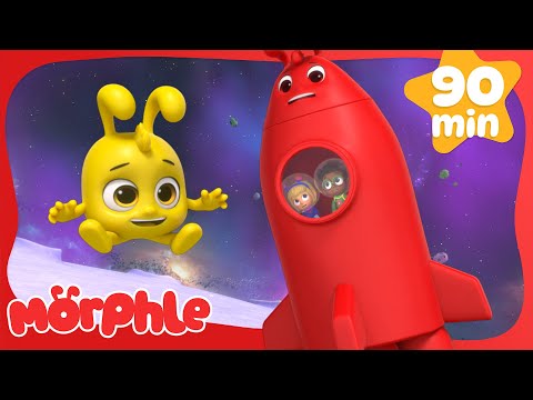 Morphle Family Space Chase | Morphle's Family | My Magic Pet Morphle | Kids Cartoons