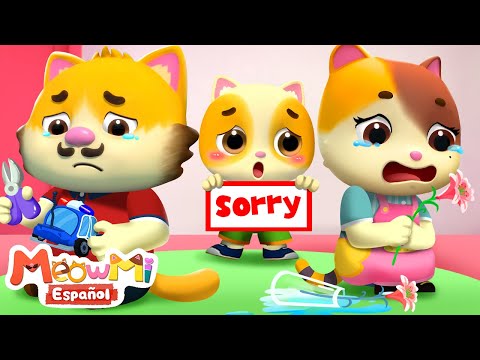 Habla Bien Con los Demás | Canciones Infantiles | Buena Educación | MeowMi Family Show Español