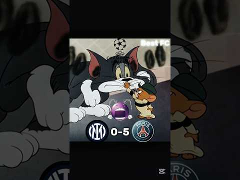 PSG Vs Inter Milan UCL Final Is Humiliation☠️#shorts#youtubeshorts#shortsfeed#footballshorts#psg