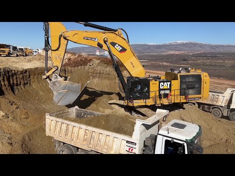 Caterpillar 6015B And Liebherr 984 Excavators Loading Dumpers & Trucks - Sotiriadis/Labrianidis