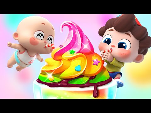 Color Magic Drinks Song | Dessert Song, Ice Cream | Nursery Rhymes & Kids Songs | BabyBus