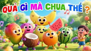 Liên Khúc Nhạc Thiếu Nhi Vui Nhộn - Quả Gì Mà Chua Chua Thế - Nhạc Hay Cho Bé