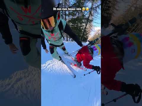 POV’ PETIT PIOUPIOU 😵‍💫⛷️ #ski #skiing #pioupiouski #skienfant