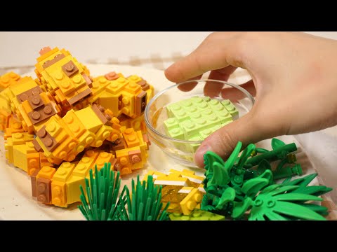 LEGO Fried whelk & Beer / Stop Motion & ASMR