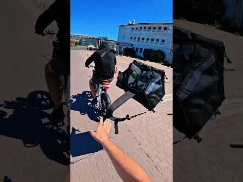 УКРАЛИ НАГЛО ВЕЛОСИПЕД #доставкаеды #курьер #курьерскиебудни