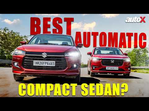 Maruti Dzire ZXi+ AMT vs Honda Amaze ZX CVT | Best Automatic Sedan in India? | autoX