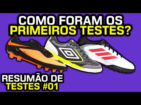 Resumão de TESTES #01: Pro Challenge Uptake, Copa Pure III League, Hypervenom Phantom RGN e MAIS