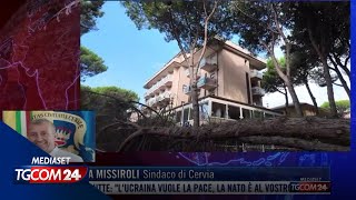 Maltempo in Romagna, il sindaco di Cervia a Tgcom24: "L'obiettivo è il ritorno lampo alla normalità"