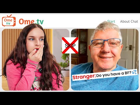 Omegle, BUT I CANT SKIP ANYONE...