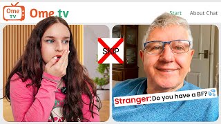 Omegle, BUT I CANT SKIP ANYONE...
