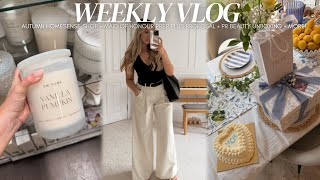WEEKLY VLOG: Autumn Homesense shop + Maid of Honour prep PLUS Proposal + PR Beauty Unboxing + more!