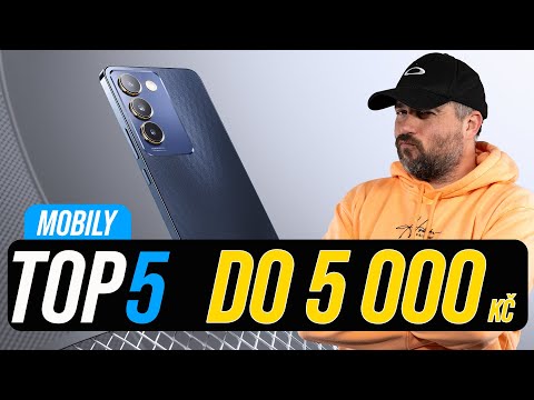 TOP 5 mobilů do 5 000 Kč, které právě doporučuju! - [podzim/zima 2024]