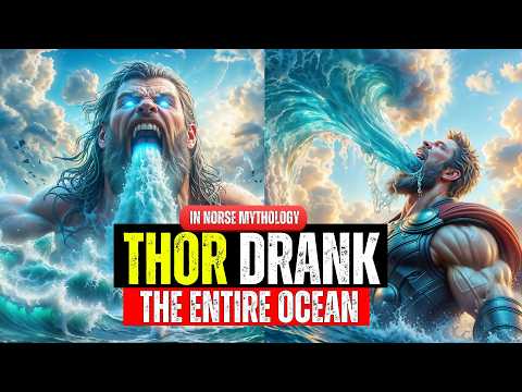 Thor Drank the Entire Ocean | Adventures of Thor #norsemythology #thor #loki